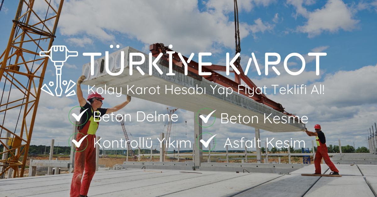 Beşiktaş Karotçu - Profesyonel Beton Delme ve Kesme Hizmeti